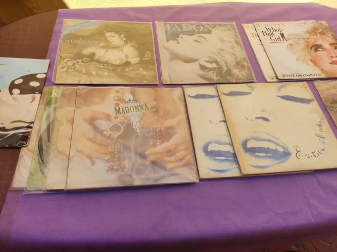 LPs disco de vinil da Madonna, originais, envio qq local.
