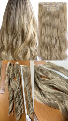 Aplique mega hair 4 telas tic tac