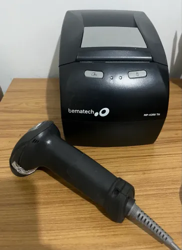 Kit Impressora Fiscal Bematech MP-4200 + Leitor de Código de Barras Bematech i-330