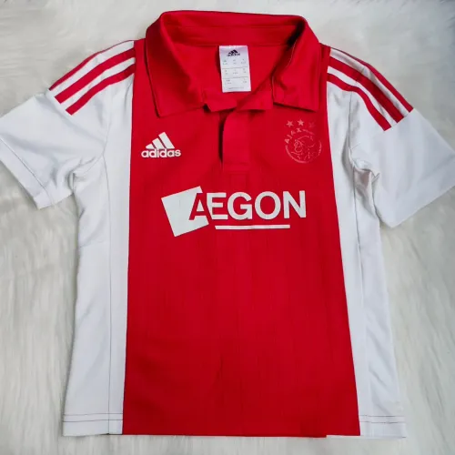 Camiseta Infantil Adidas Ajax Amsterdam Holanda Original Tamanho 5/6