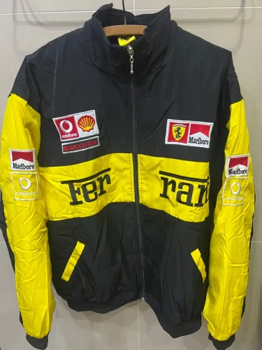 Jaqueta racer Ferrari f1 Michael schumacher
