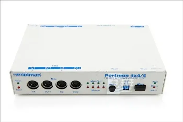 Midiman Portman 4x4/S MIDI Interface SMPTE & Patchbay