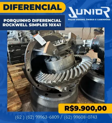 Porquinho Diferencial Rockwell Simples 10x41