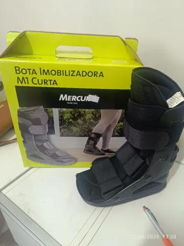 Bota Imobilizadora M1 Curta. Mercur usada 1 dia