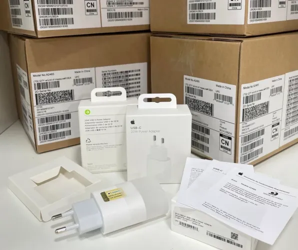 Carregador iPhone original LACRADO (1 ANO DE GARANTIA)