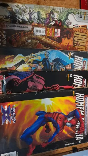 HQs Homem-Aranha e X-Men