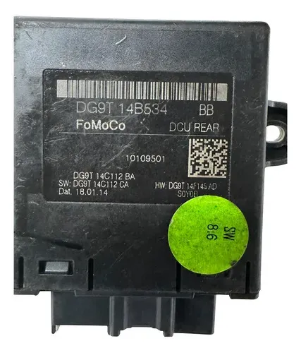Modulo Conforto Traseira Direita Ford Fusion Dg9t14b534bb