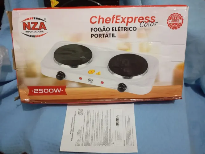 Fogão Elétrico Portátil ChefExpress Color 2500W