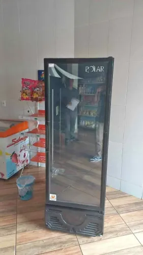 EXPOSITOR REFRIGERADO 1 PORTAS 405 LITROS MARCA POLAR NOVO