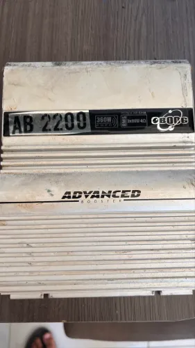 Módulo Amplificador BOOG Advanced Booster AB 2200 - 2 Canais (2x90W RMS / 360W PMPO)