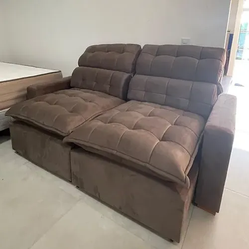 Sofá Retrátil e Reclinável Royale - Entrega Grátis para Fortaleza