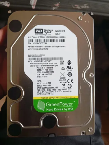 Western digital 2tb desktop 