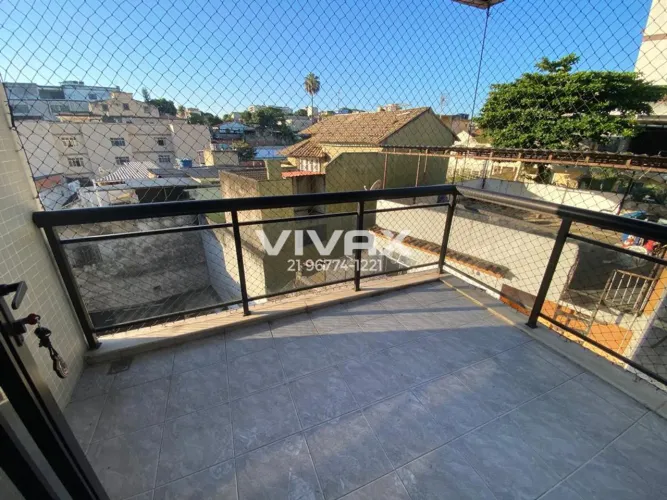 CACHAMBI | Rua Basílio de Brito - Apartamento 2 Quartos (1 Suíte) 2 Banheiros 1 Vaga