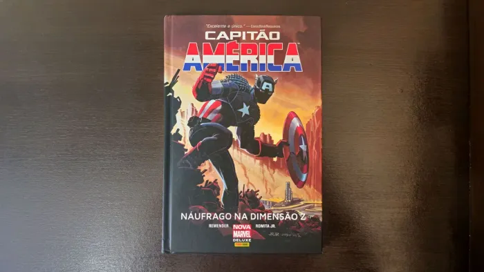 Capitão América - Náufrago na Dimensão Z - Nova Marvel - HQ Panini