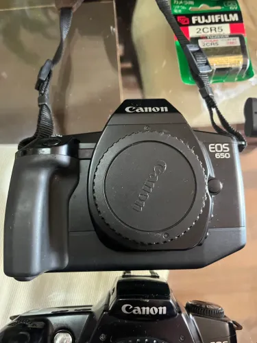 Lote de câmeras fotográficas EOS CANON