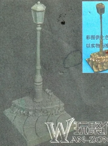 farol cenario minidiorama montado