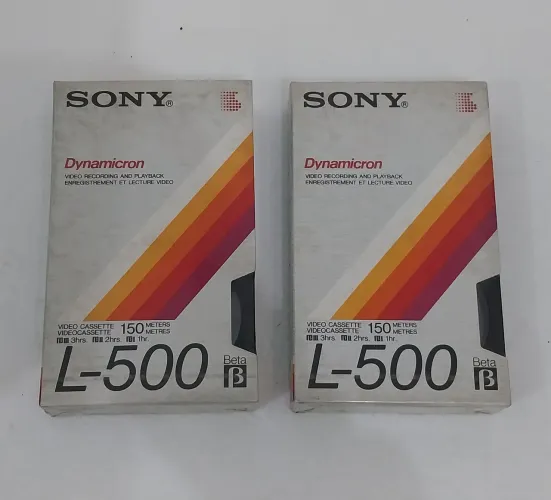 FITAS VHS L 500 BETA LACRADAS