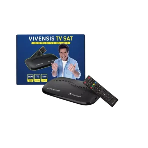 Receptor Digital Multimídia Vivensis Tv Hd Sat VX10