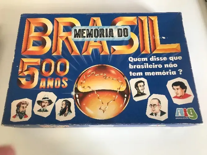 Jogo Memória Do Brasil 500 Anos (Usado)