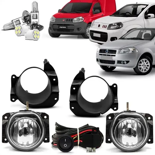 Kit Farol De Milha Fiorino 2014 a 2021