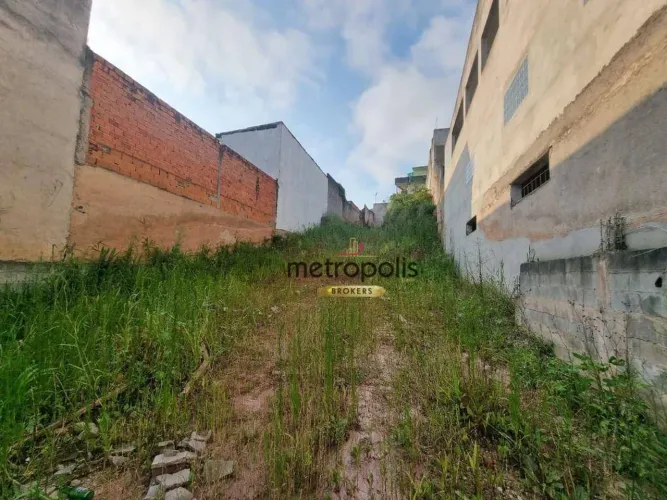 Terreno à venda, 600 m² por R$ 850.000,00 - Jardim Camila - Mauá/SP