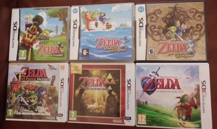 Jogos the legend of Zelda Nintendo DS e 3DS