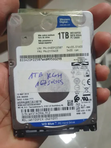 Hd interno 1tb para xbox 360 rgh