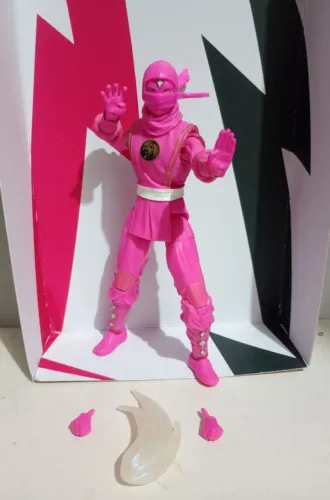 Power Rangers Lightining Collection Ninjetti Rosa ( VENDO OU TROCO )