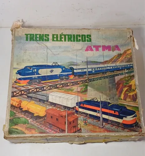Trem Elétrico Antigo ATMA - RARIDADE (companhia paulista)