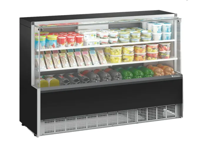Balcao refrigerado 2 pistas gelada gelopar (novo) 175 m