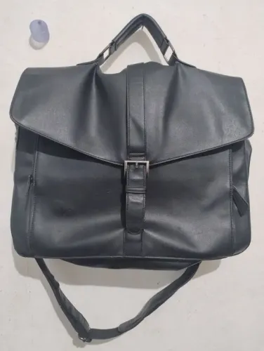 Bolsa Executiva Masculina/Feminina - Pouco Usada, Conservada e Elegante<br>