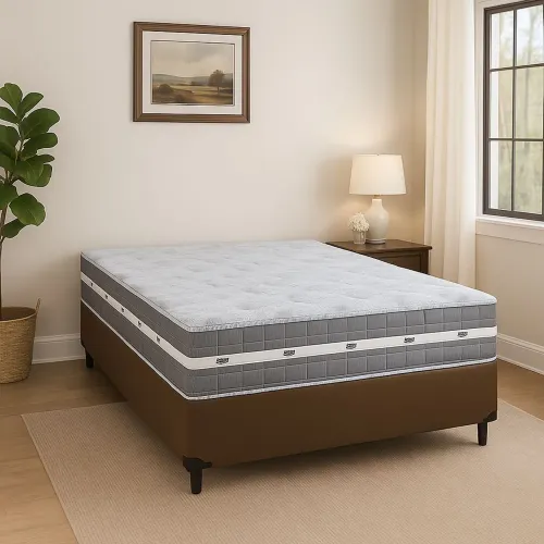 Cama colchão casal - Conforto durabilidade garantia 