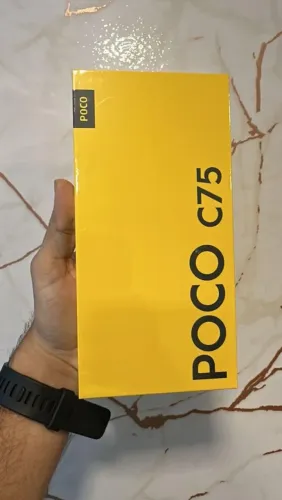 POCO C75 6/128GB - Novo na caixa