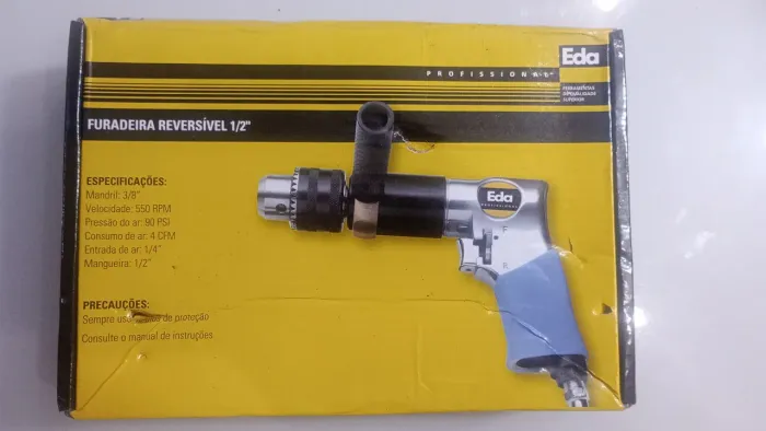 Furadeira Pneumática reversível Profissional EDA