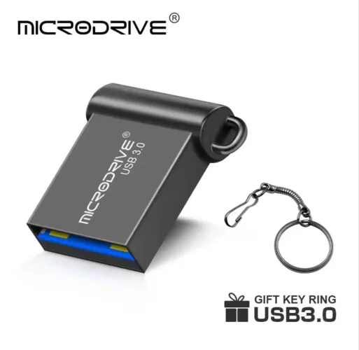 Pendrive 3.0 Mini 128GB - Alta Velocidade e Compacto!