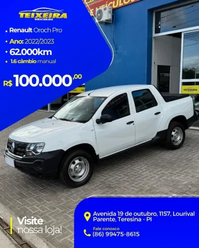 Renault Duster Oroch PRO 1.6 Flex 16V Mec. 2023