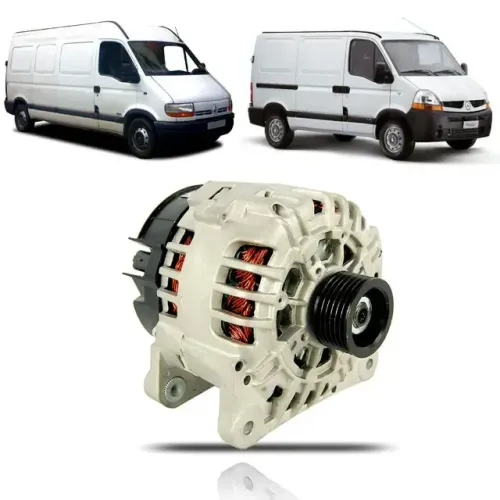 ALTERNADOR ELETRÔNICO RENAULT MASTER 2.5 2005 2006 2007 2008 2009 2010 2011 2012 2013