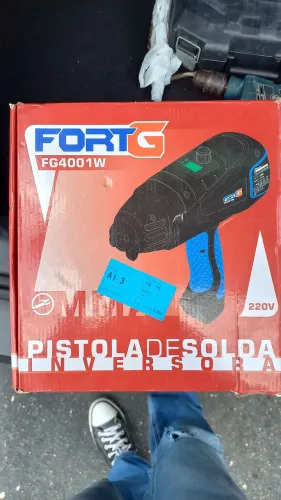 Máquina Solda Portátil - Modelo Pistola