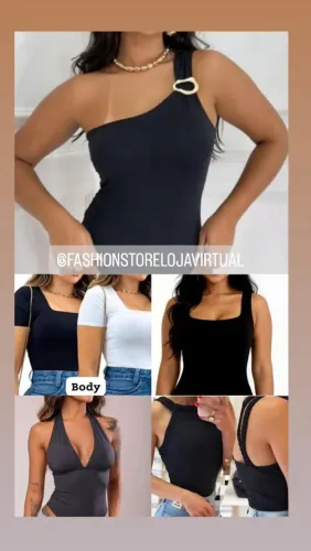 Body feminino verão vários modelos 