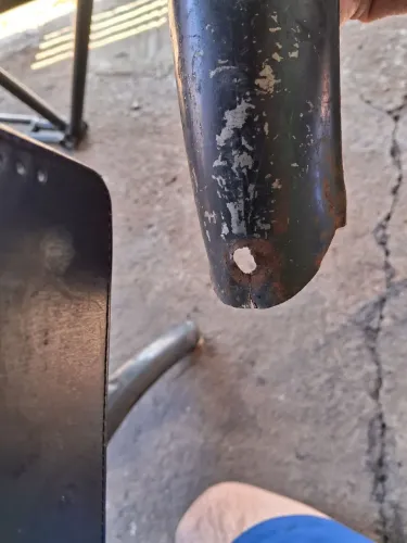 Peça de bicicleta antiga 