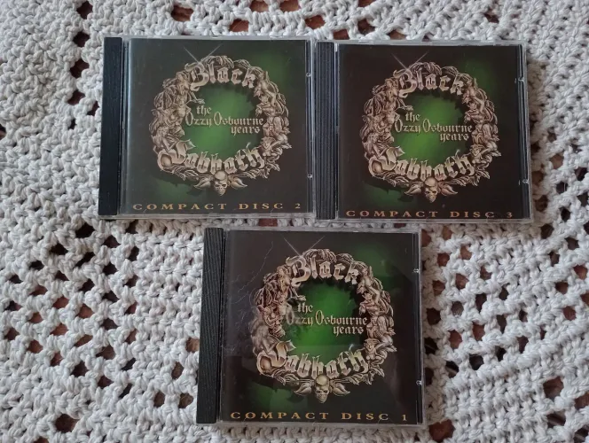 Cds original do Black Sabbath 