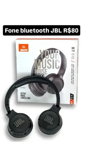 Fone bluetooth sem fio JBL 