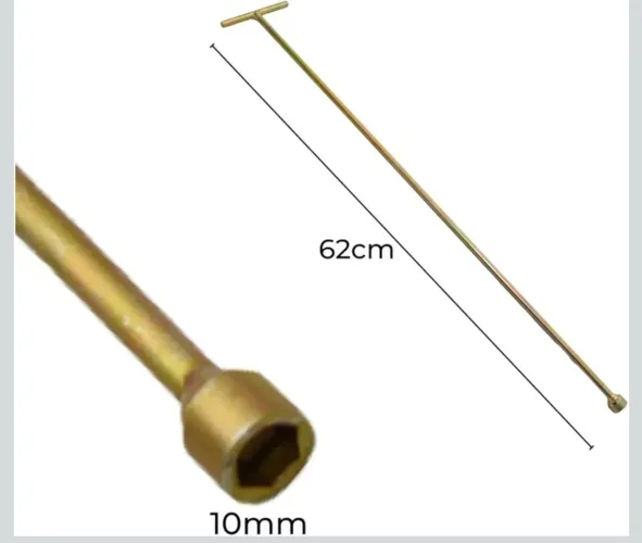 Chave T para Máquina de Lavar - 10mm