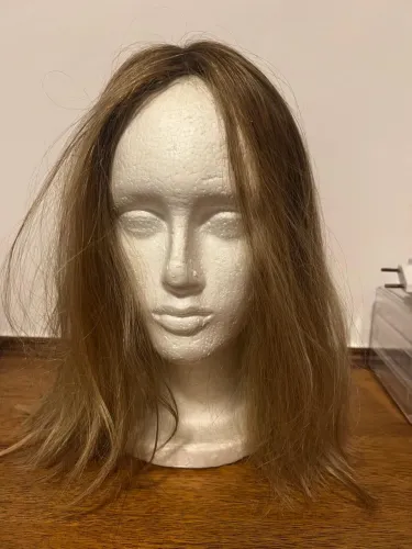 Topinho (peruca) cabelo natural