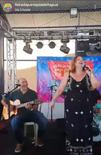 Música ao vivo! Voz , Violão e Bateria