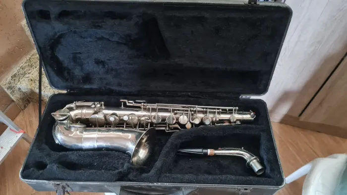 Sax Alto Vintage Excelsior F Guimarães 1922