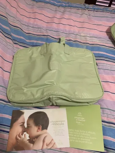 Mala maternidade mamãe e bebê original e nova