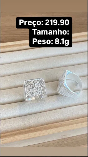 Anel de Prata São Jorge - Elegância e Proteção