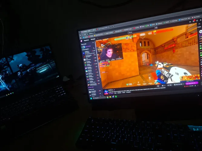 Notebook Gamer Nitro V15 + Brinde Monitor AOC 144hz 24pol