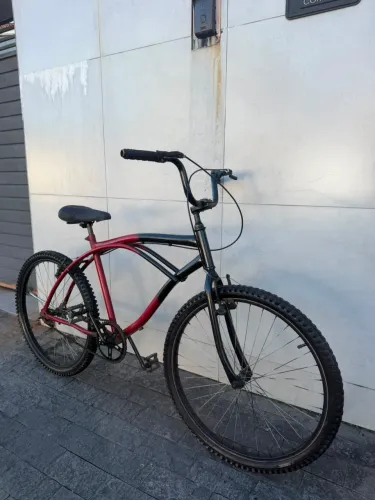 Bicicleta caiçara aro 26 revisada com nota